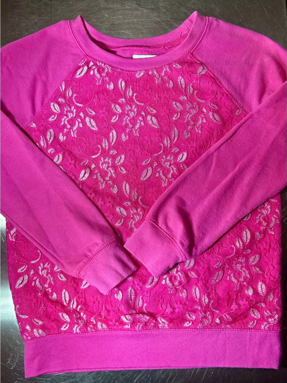 The Children's Place Hot Pink Tee with Logo Tag